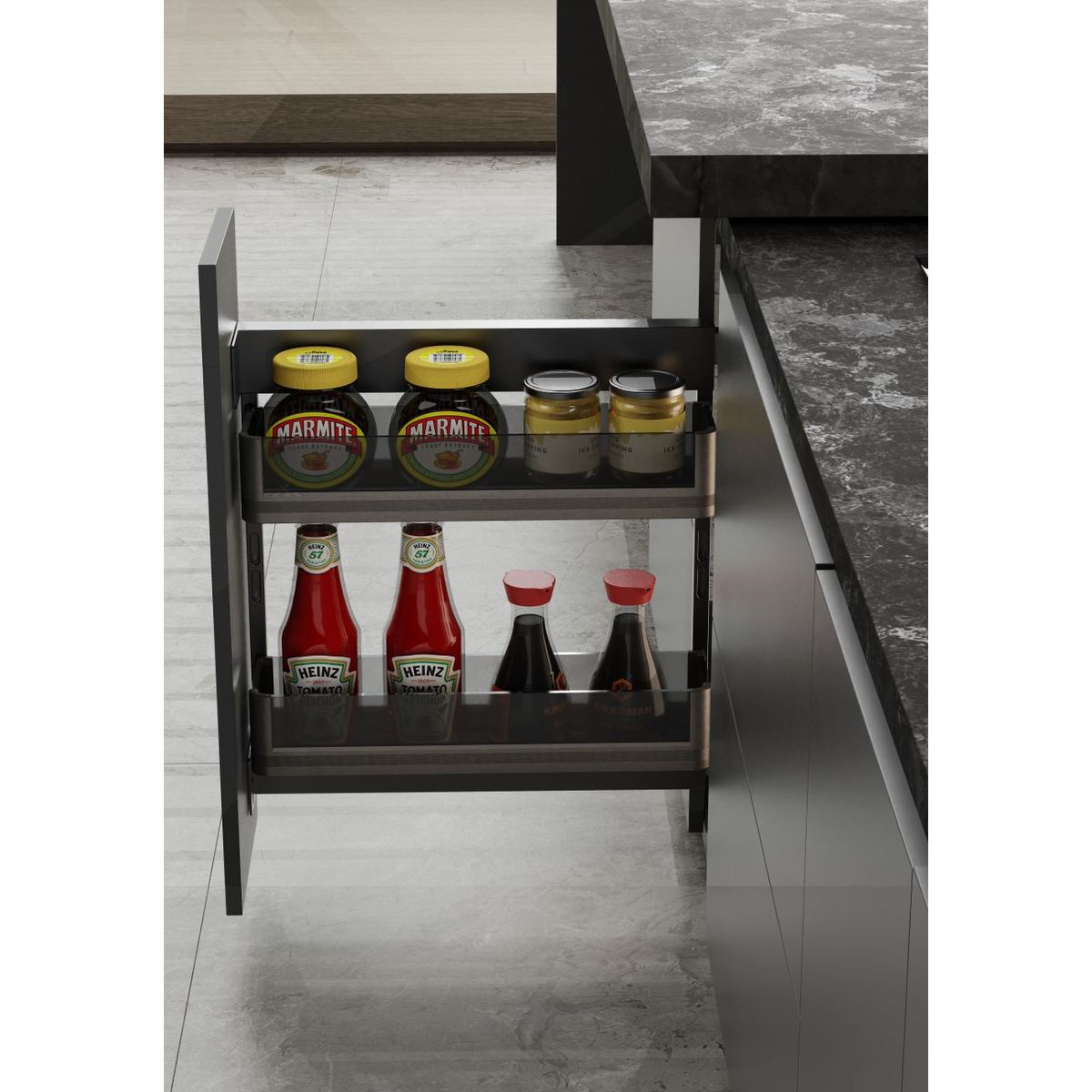 GAVETA SLIM 250mm